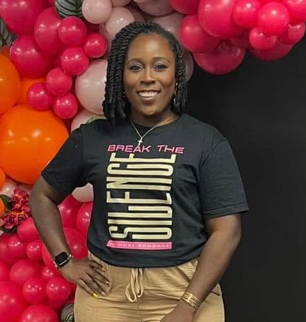 Break The Silence Tee — Wear Your Freedom Outloud