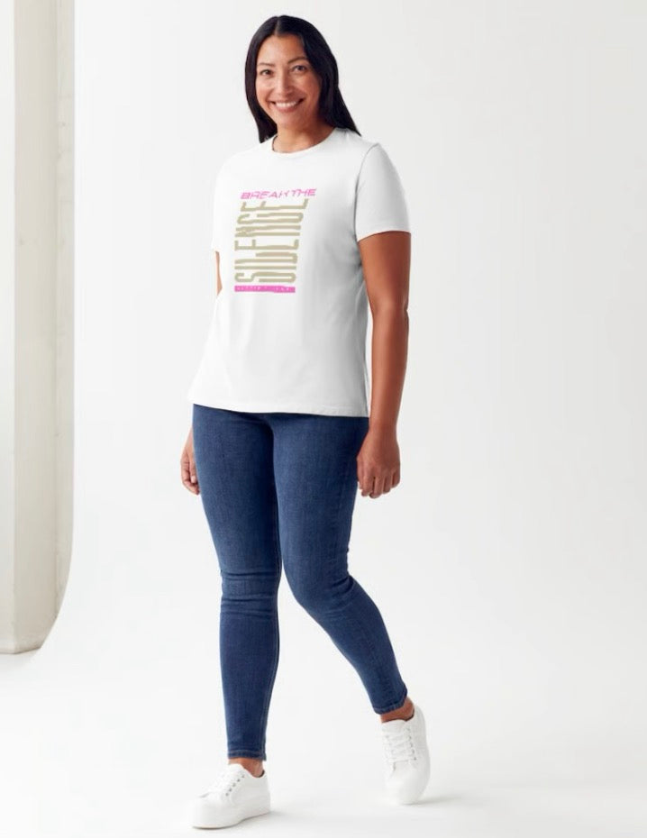 Break The Silence Tee — Wear Your Freedom Outloud