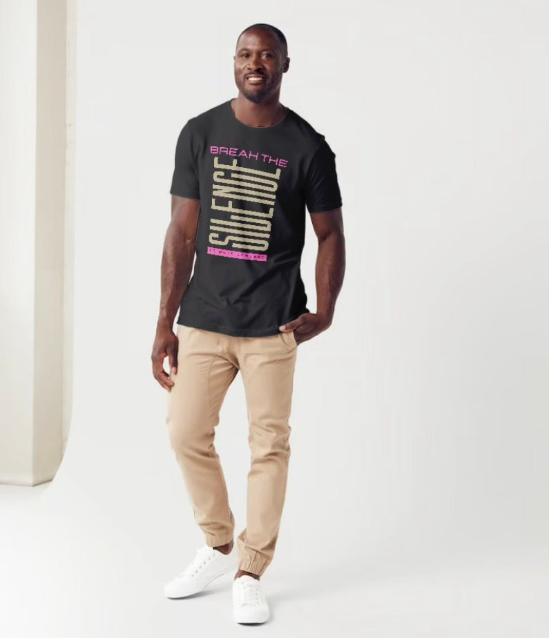 Break The Silence Tee — Wear Your Freedom Outloud