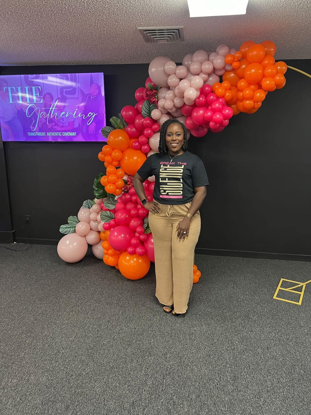 Break The Silence Tee — Wear Your Freedom Outloud